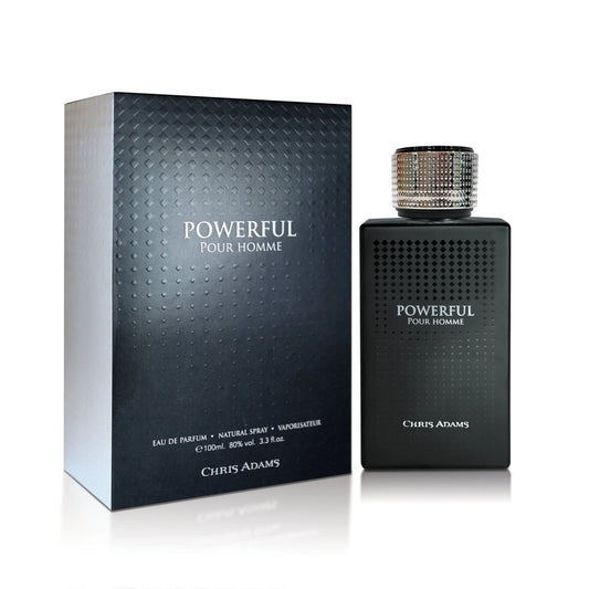 Chris Adams Powerful for Men Eau de Parfum for Men 100mL - Velora Luxury Fashion