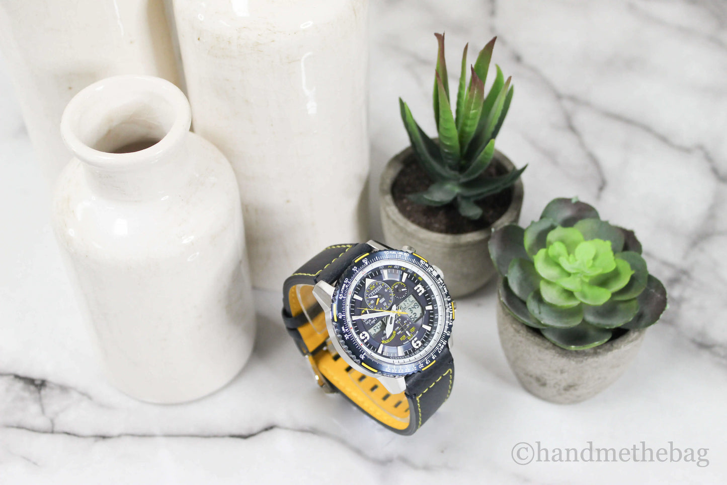 Citizen (JY8078-01L) Promaster Skyhawk A-T Blue Angels Dark Navy Wrist Watch - Velora Luxury Fashion