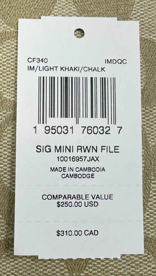 Coach Mini Rowan Crossgrain File Bag - Velora Luxury Fashion