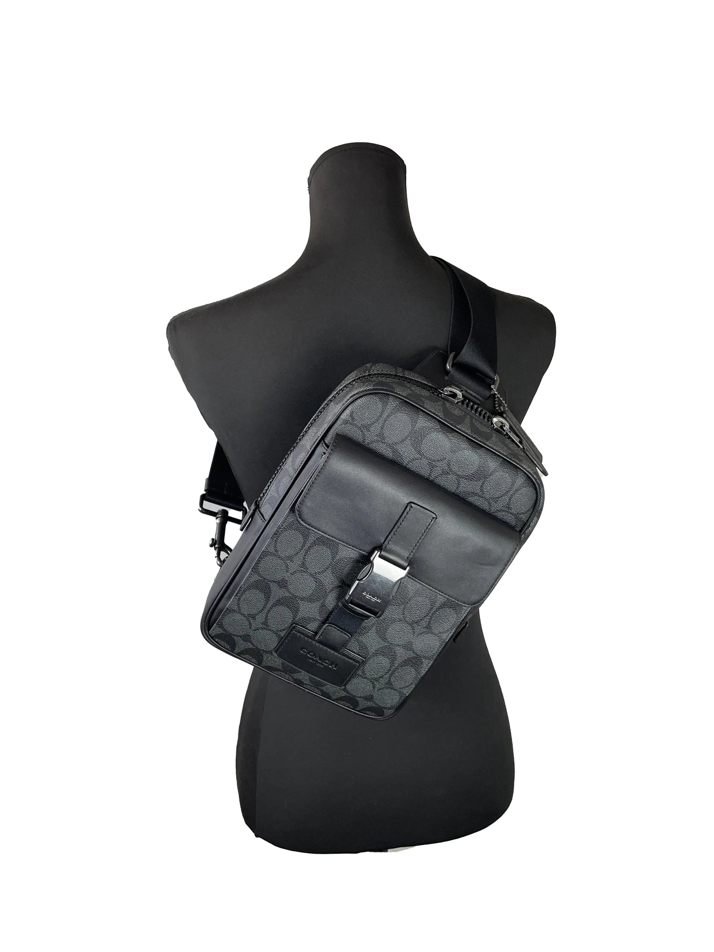 Coach Signature Canvas Track Pack - Velora Luxury Fashion