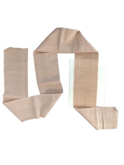 Pressure Bandage - 4.5 x 6in w/ Elastic Ties - Velora