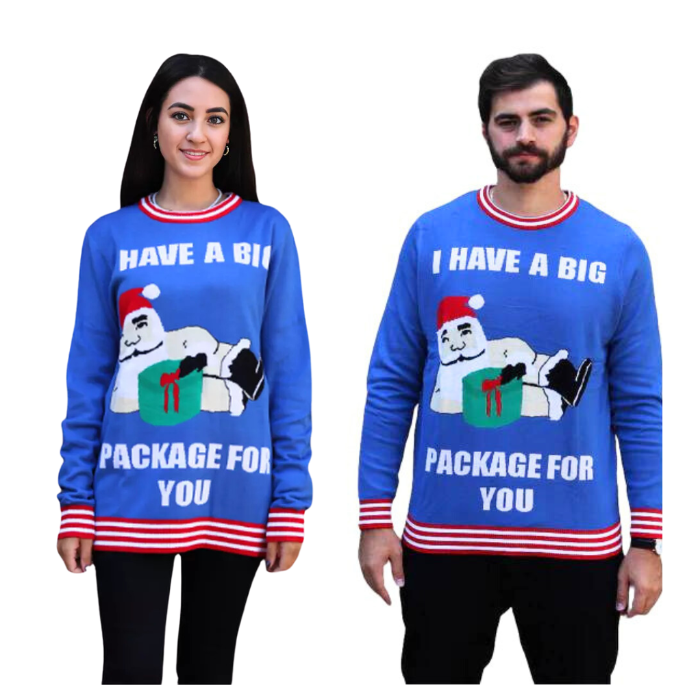 Couple - Big Package Sweater - Velora Luxury Fashion