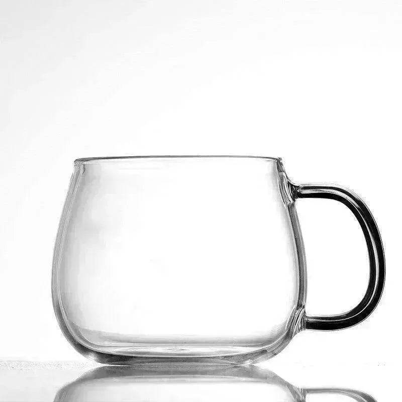 Cute Glass Expression Coffee Cup Mug - Velora