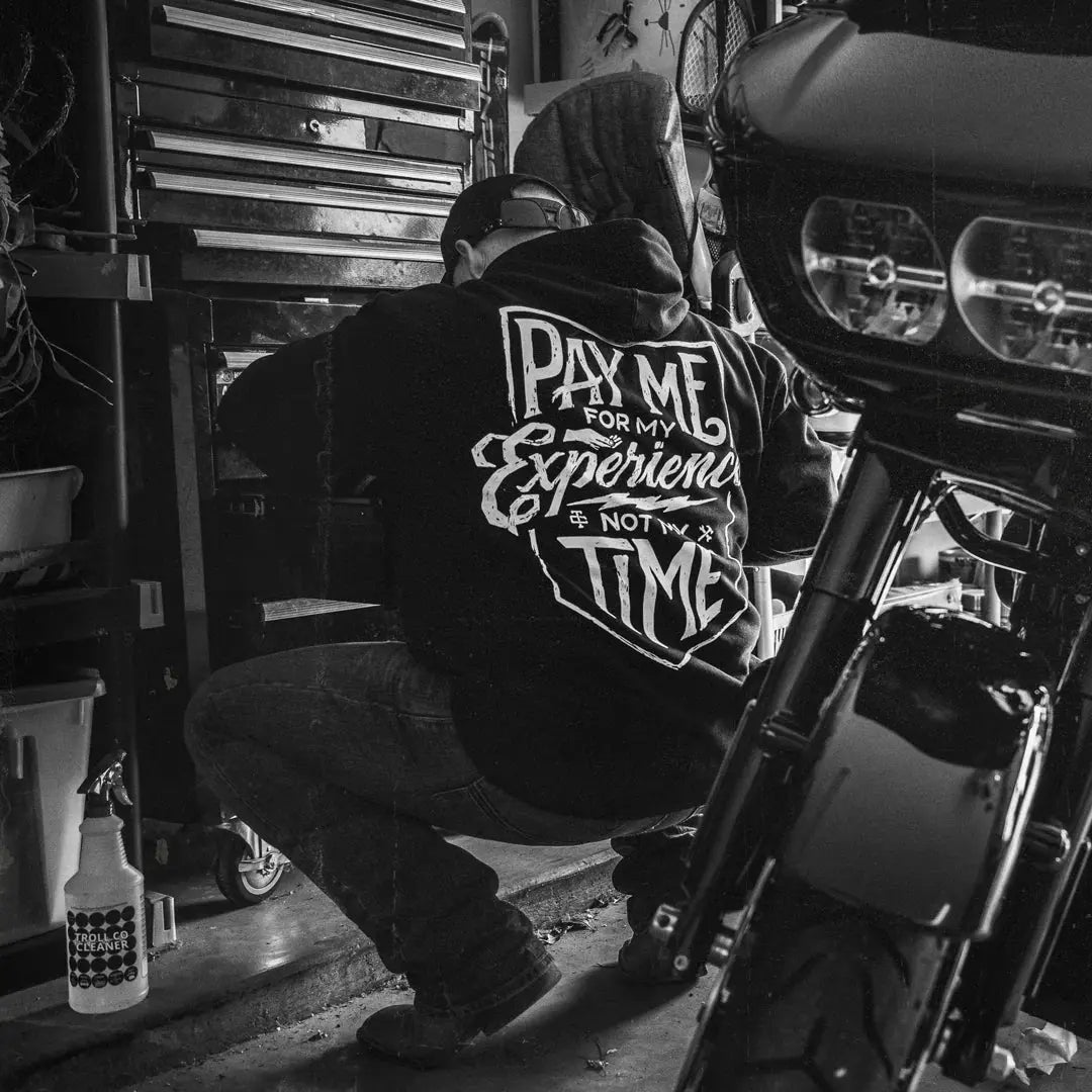 DHCM Pay Me Hoodie Boutique of Leathers/Open Road