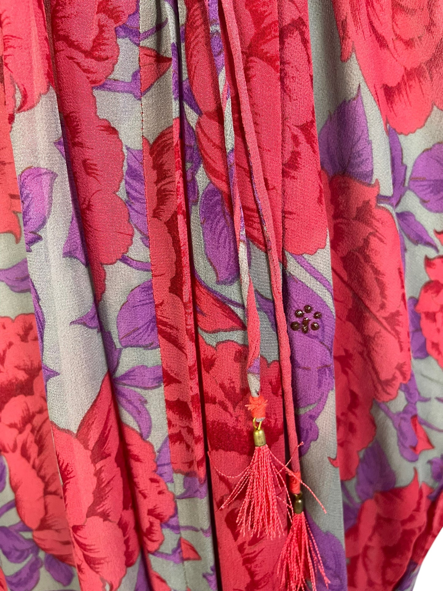 PRG5829 Sheer Avatar Pure Silk Maxi Kaftan - Velora