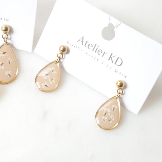 Boucles d'oreilles - goute 12mm - Edition spĂŠciale automne 2025 - Velora