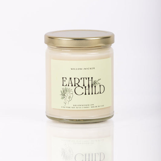 Earth Child Soy Wax Candle - Velora Luxury Fashion