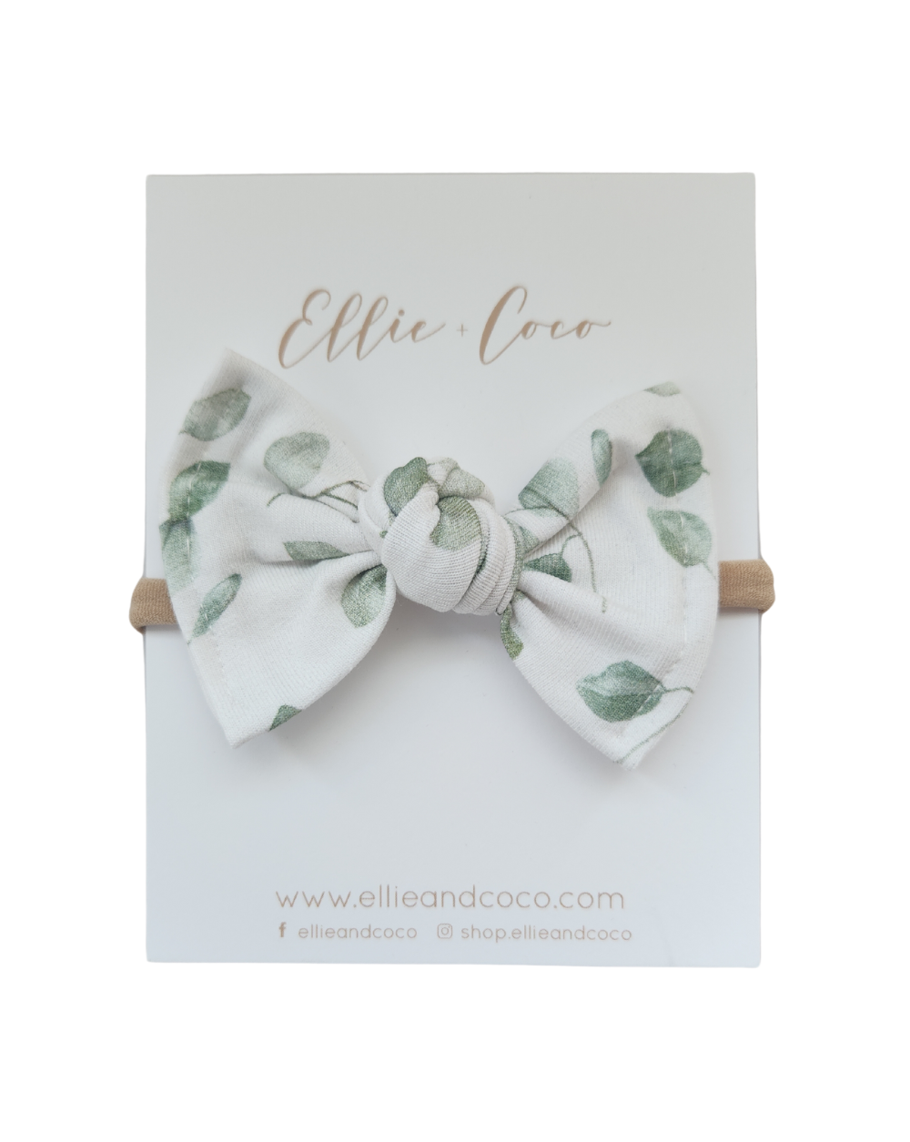 Knot Bow | Eucalyptus - Velora