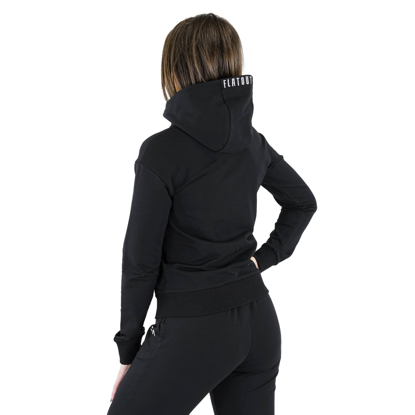 Evolution Zipup Hoodie Black - Velora