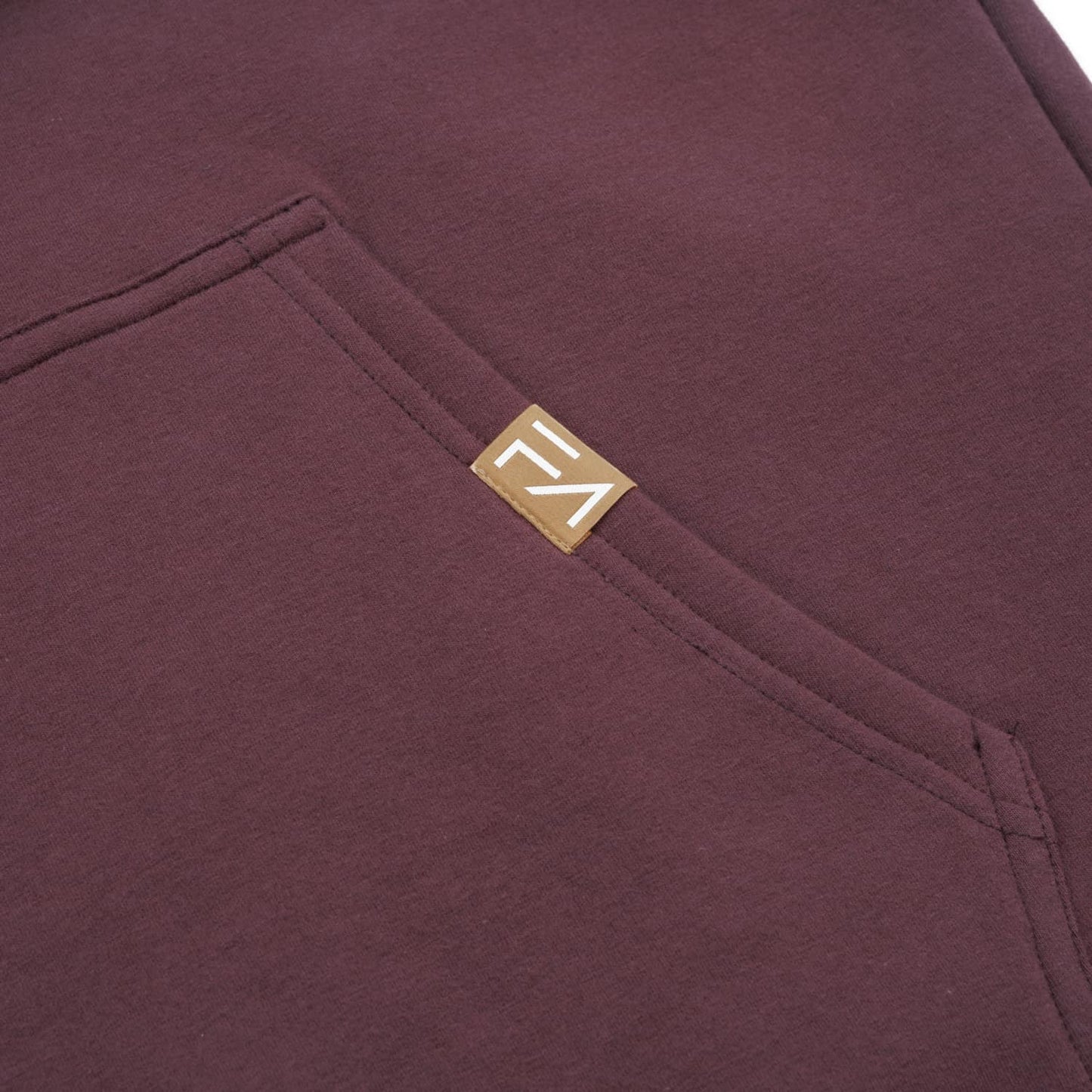FA Pullover Hoodie Mahogany - Velora