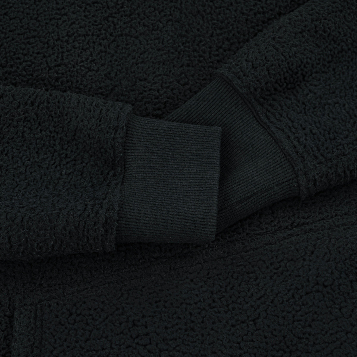 FA Sherpa Pullover Onyx - Velora