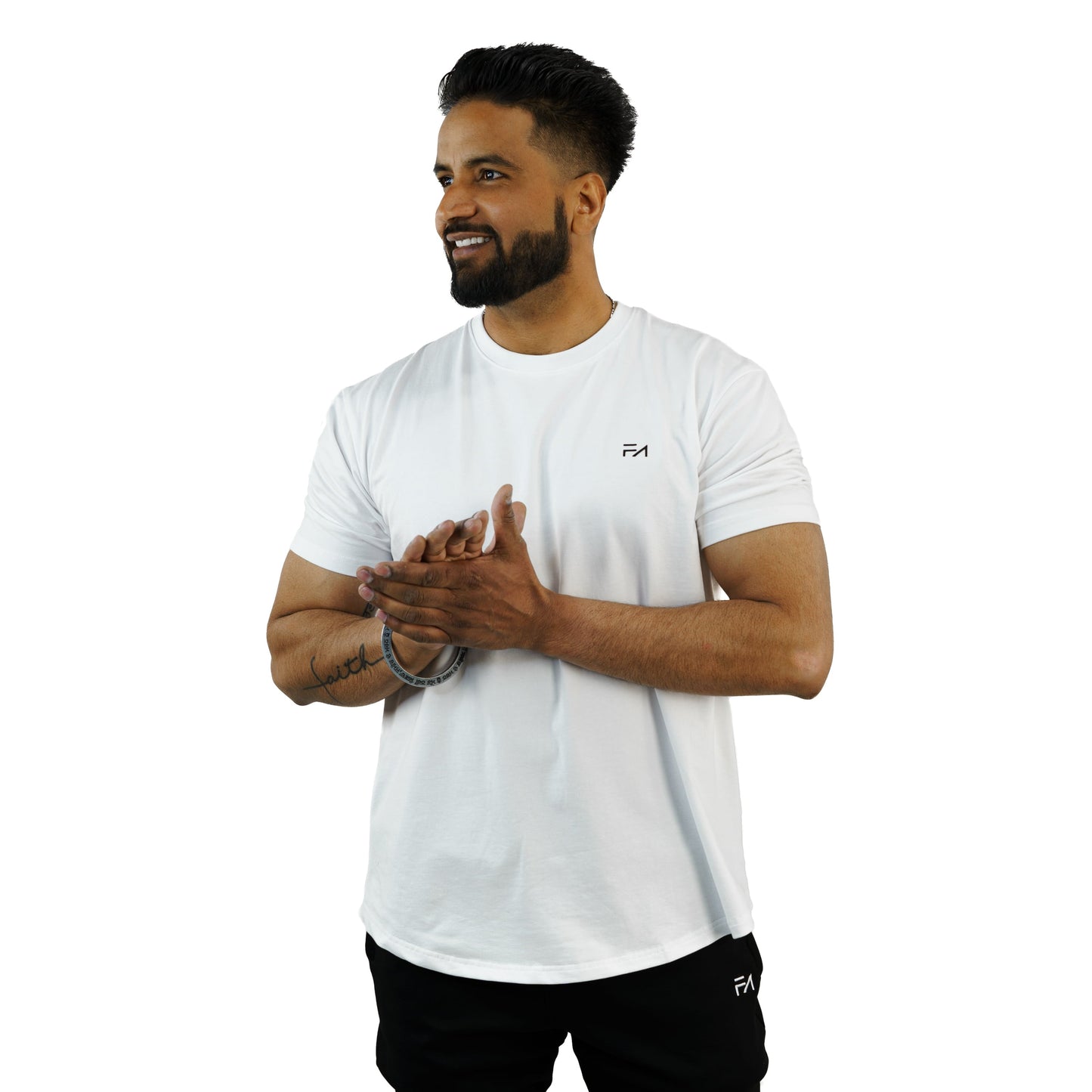 FA Staple Mens White - Velora