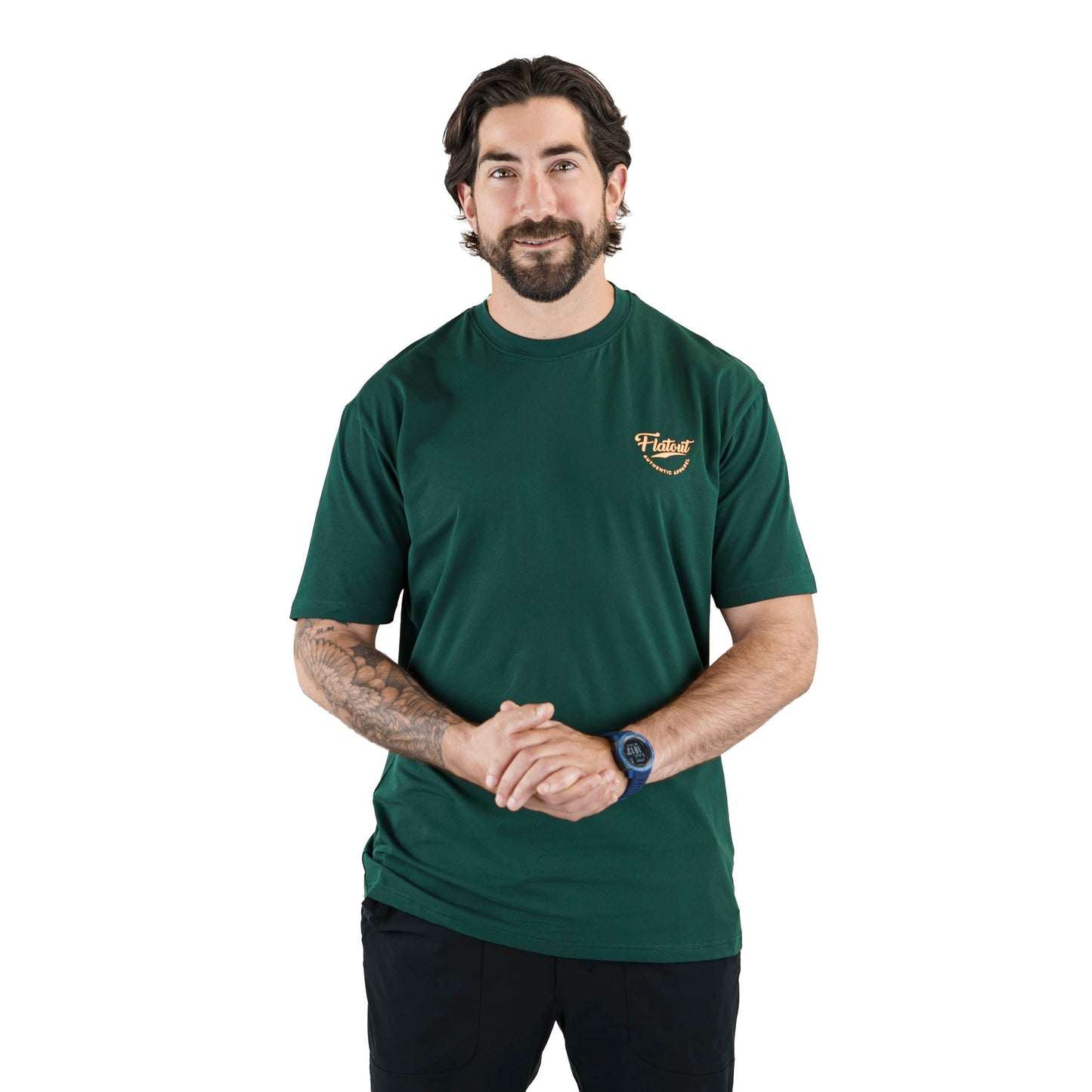 FA Crew Auth Hunter Green - Velora