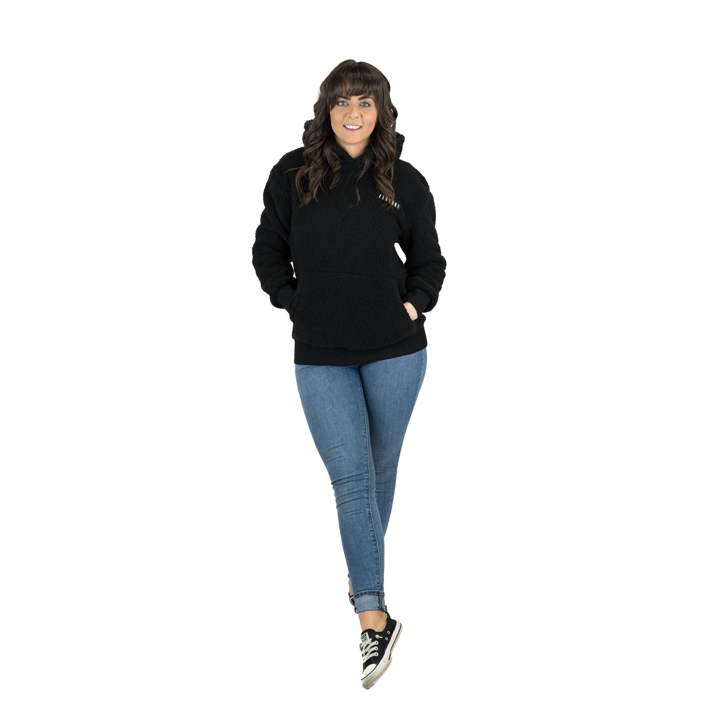 FA Sherpa Pullover Onyx - Velora