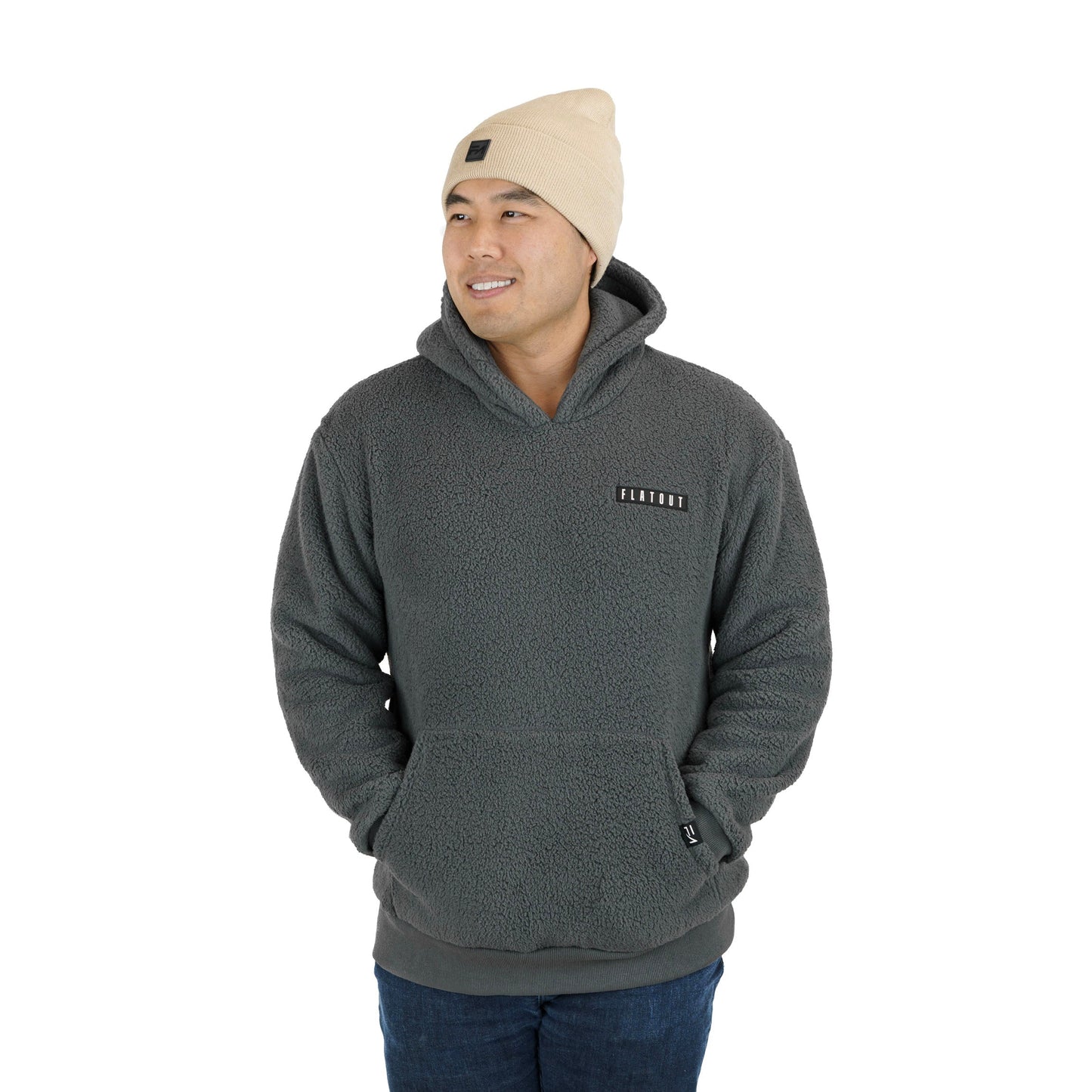 FA Sherpa Pullover Gray - Velora