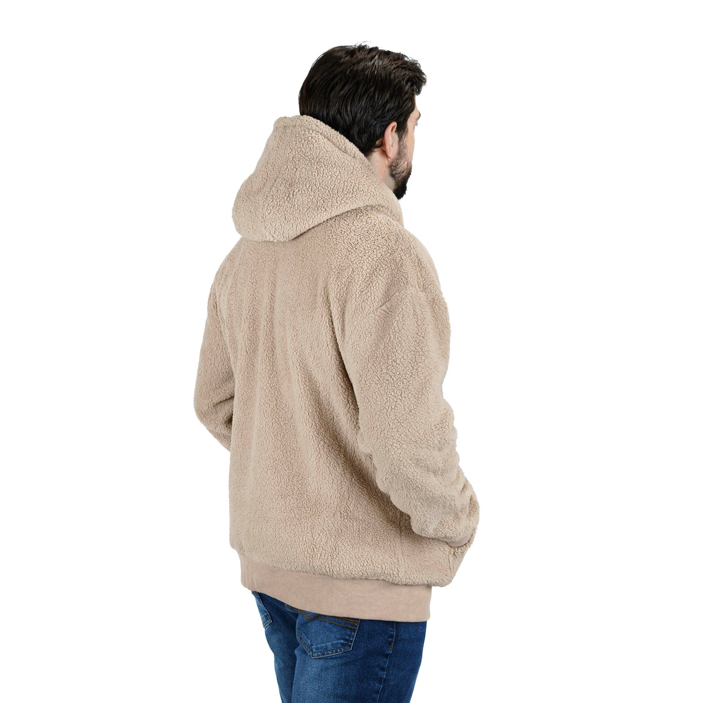 FA Sherpa Pullover Tan - Velora