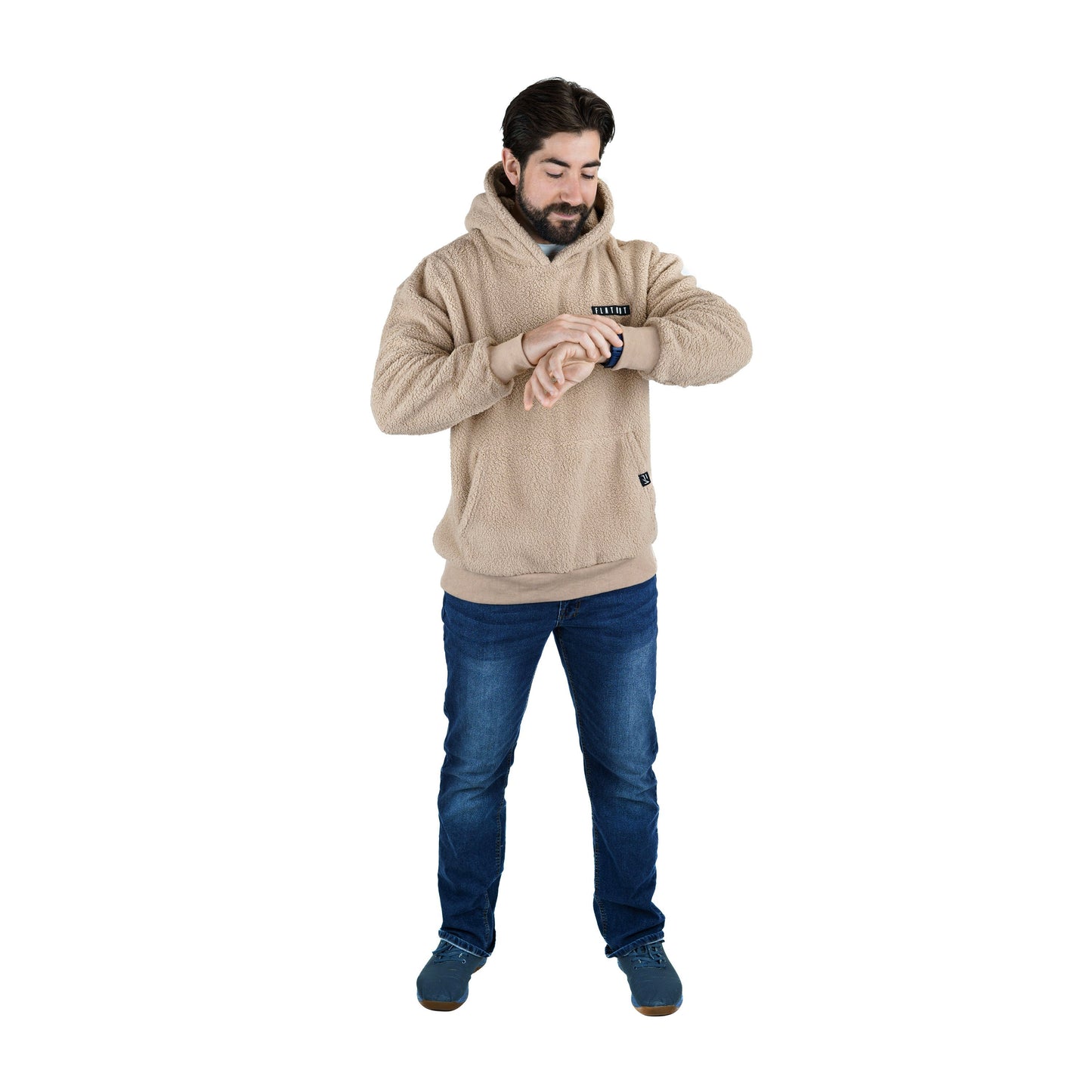 FA Sherpa Pullover Tan - Velora