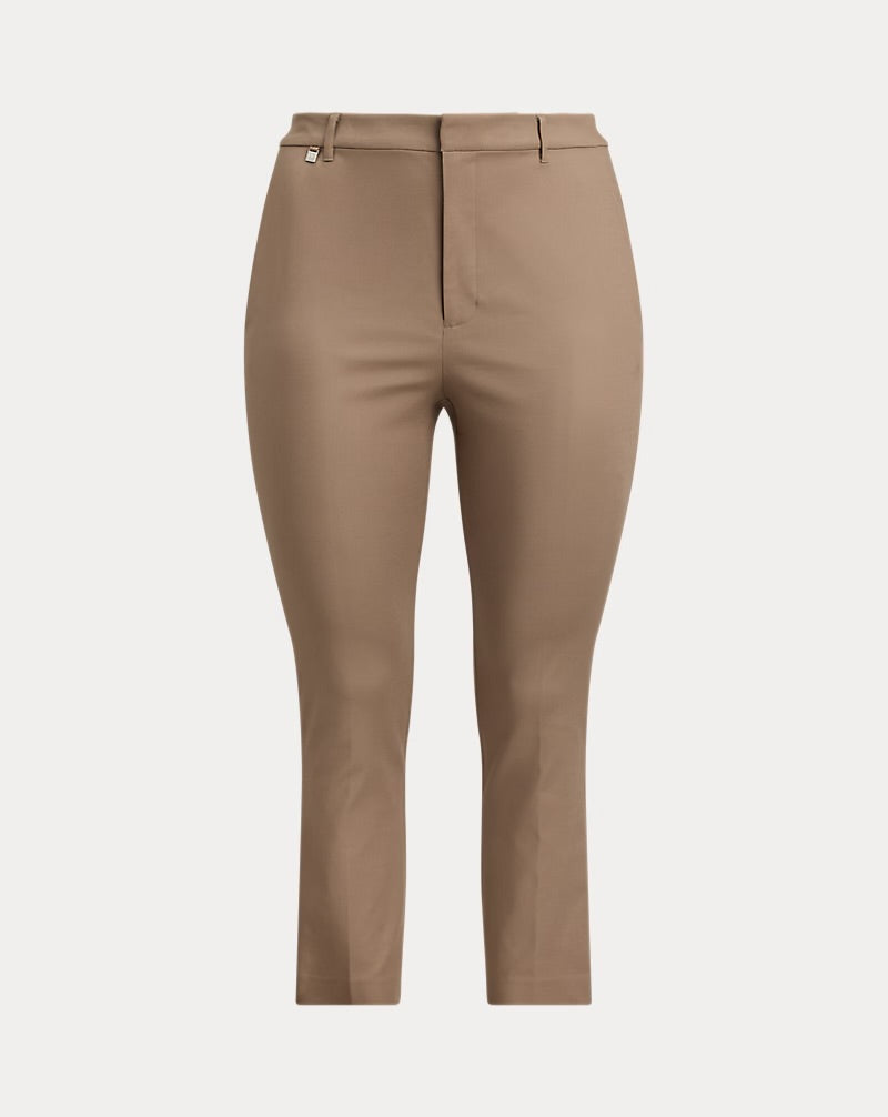 Ralph Lauren Double-Faced Stretch Cotton Pant