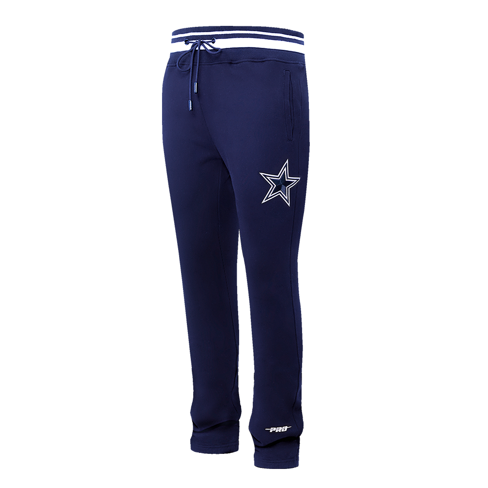 Dallas Cowboys Script Tail Rib FLC Sweatpant - Velora