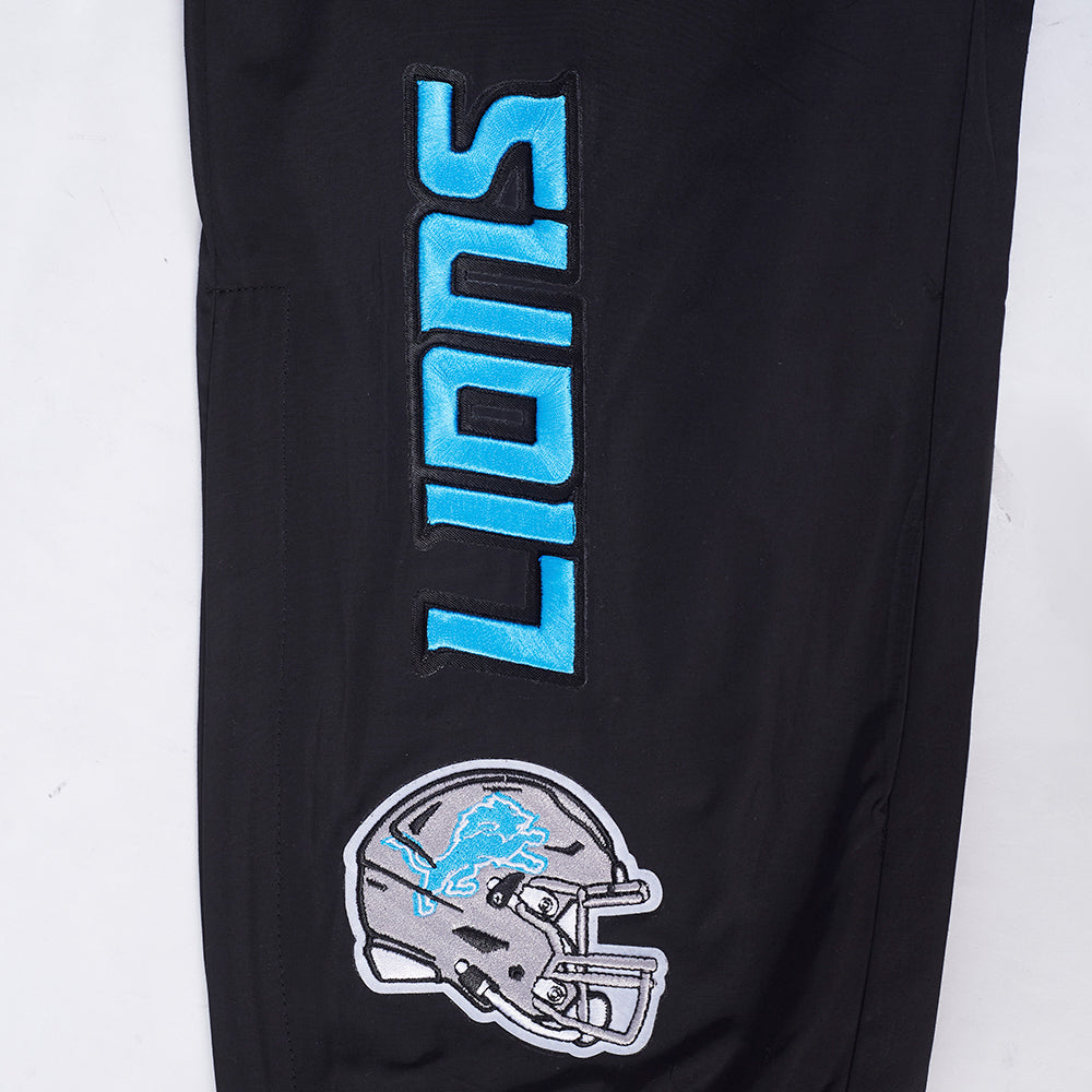 NFL DETROIT LIONS CLASSIC WIND SUIT MEN'S WOVEN PANT FDL4410694-BLK - Velora