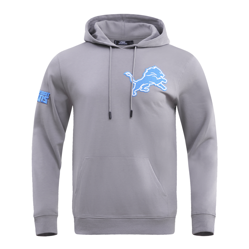 Detroit Lions Classic Chenille DK PO Hoodie - Velora