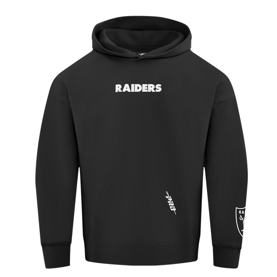 Las Vegas Raiders Wingspan M Drop Shoulder FLC PO Hoodie - Velora