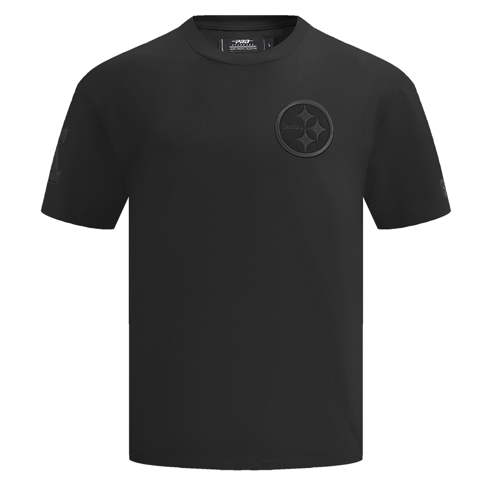 Pittsburgh Steelers Neutral CJ Drop Shoulder Tee - Velora