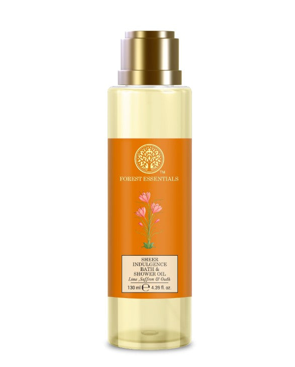 Forest Essentials After Bath Oil Lime Saffron Oudh - Velora Luxury Fashion