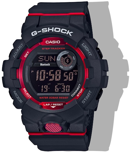 CASIO G-Shock Step Tracker Digital Black | GBD800-1