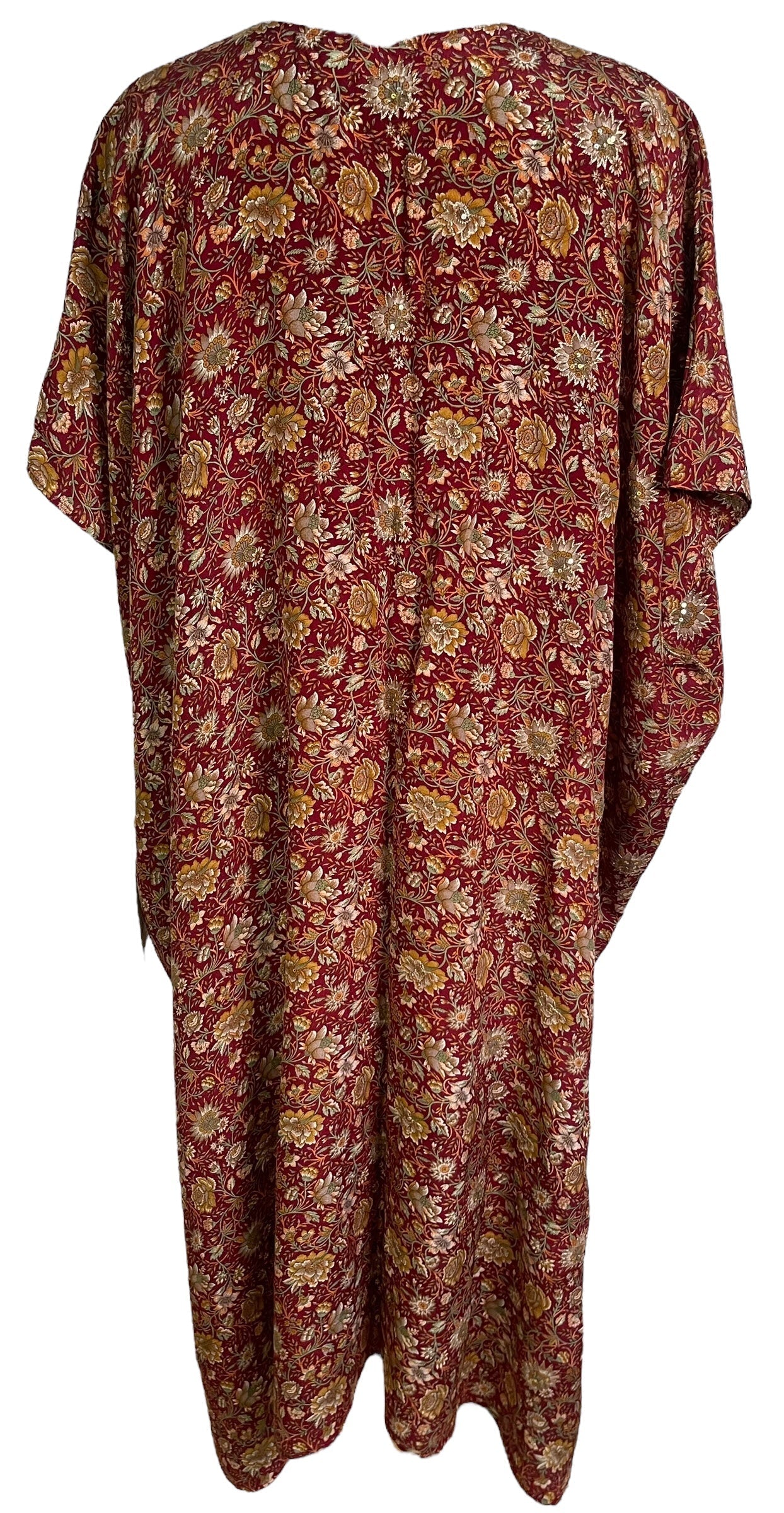PRC6765 Avatar Pure Silk Maxi Kaftan - Velora