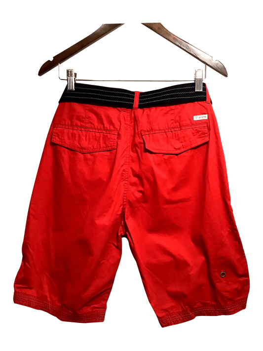 GUESS Regular fit Pant Shorts in Red - 34 - Velora