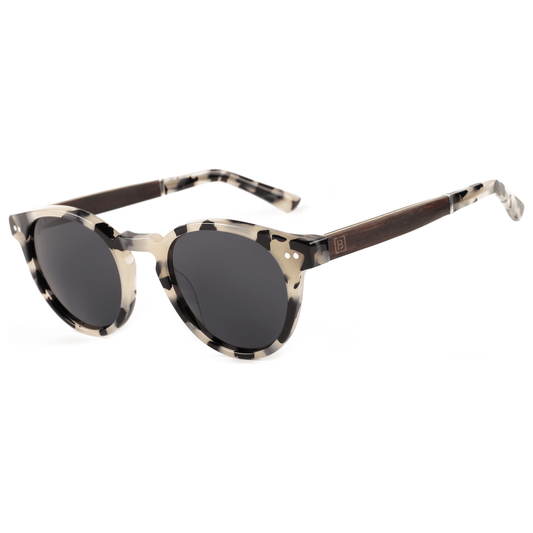 Geller - Acetate & Wood Sunglasses - Velora Luxury Fashion