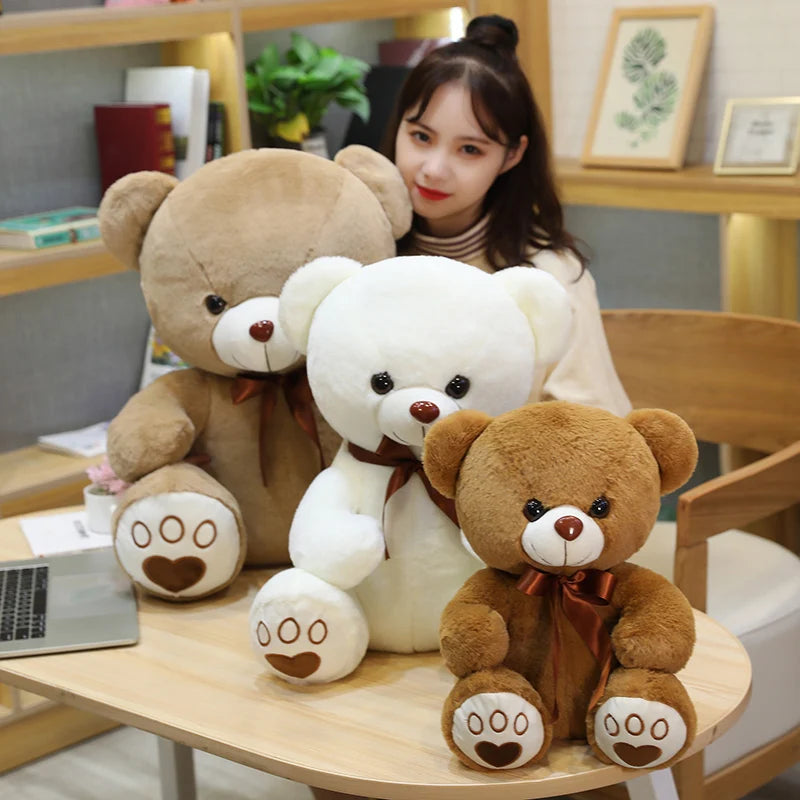 High Quality Toy Cute Cartoon Big Teddy Bear Plush Toys 35/50/65cm Stuffed Plush Animals Bear Doll Birthday Gift For Children - Velora