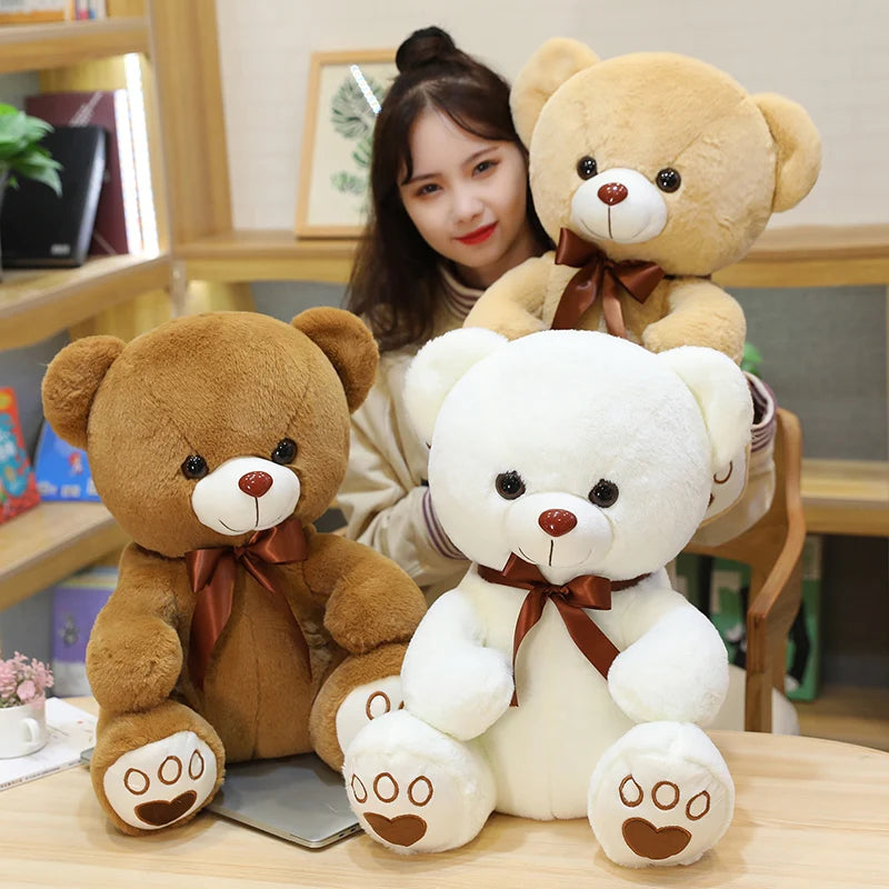 High Quality Toy Cute Cartoon Big Teddy Bear Plush Toys 35/50/65cm Stuffed Plush Animals Bear Doll Birthday Gift For Children - Velora
