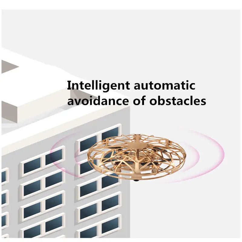 Rc Quadcopter Flying Helicopter Magic Hand UFO Ball Aircraft Sensing Mini Induction Drone Kids Electric Electronic Toy Velora