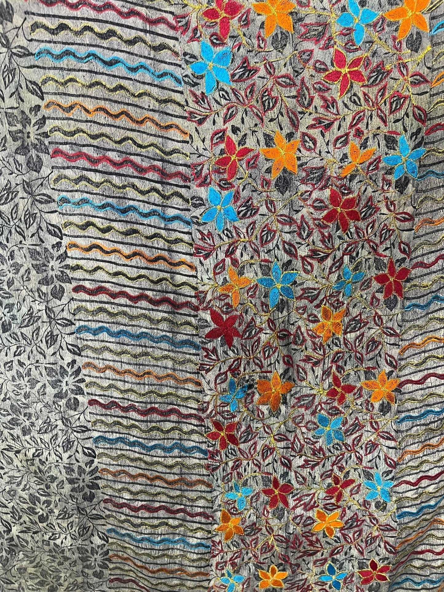 PRC6713 Avatar Pure Silk Midi Length Kaftan - Velora