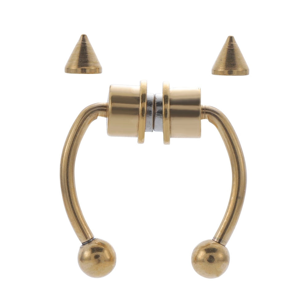 1pcs U Shaped Fake Nose Ring https://like2b-uy