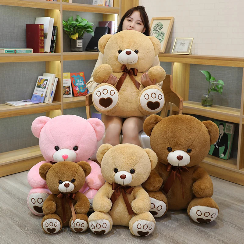 High Quality Toy Cute Cartoon Big Teddy Bear Plush Toys 35/50/65cm Stuffed Plush Animals Bear Doll Birthday Gift For Children - Velora