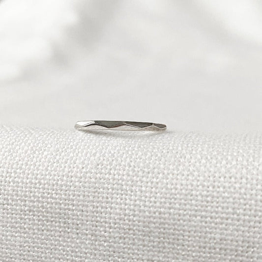 ILLUSION | Bague en argent sterling 925 - Velora Luxury Fashion