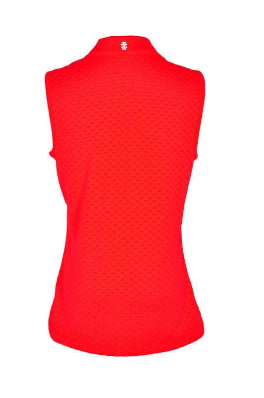 IZOD Women Polos Regular fit in Red - S - Velora Luxury Fashion