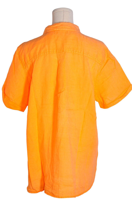 JOE FRESH Men Button Down Tops Regular fit in Orange - XL - Velora Luxury Fashion