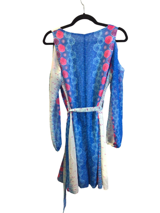 KATIE Women Wrap Dresses Regular fit in Blue - S - Velora Luxury Fashion