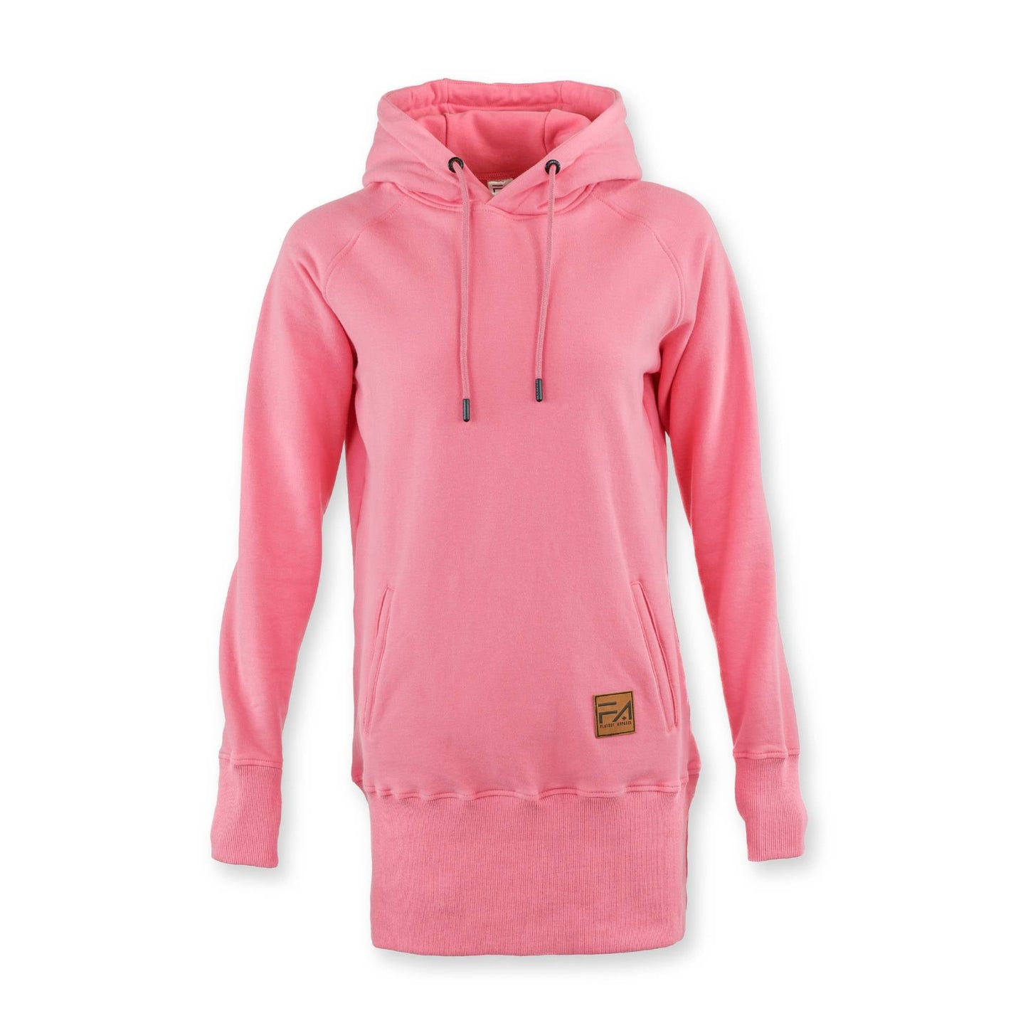 Kora Long Hoodie Bubblegum - Velora