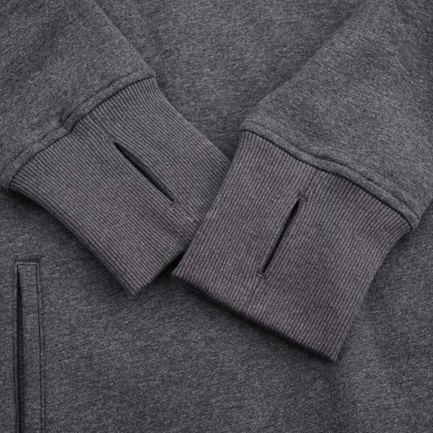 Kora Long Hoodie Charcoal - Velora
