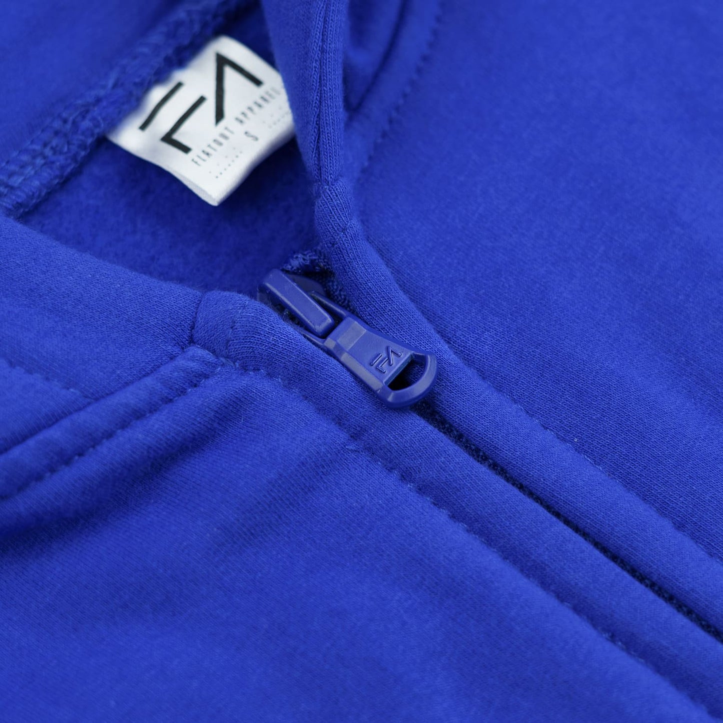 Kora Long Zipup Hoodie Royal Blue - Velora