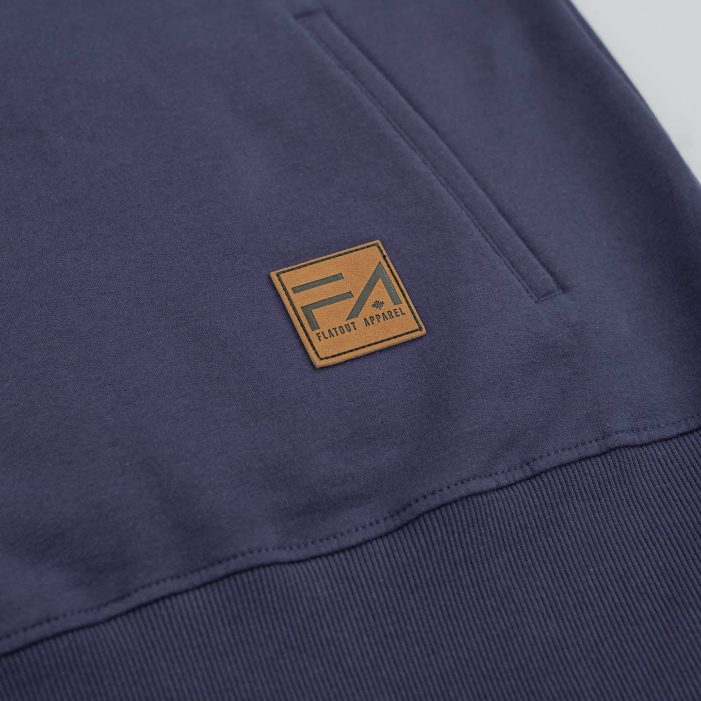 Kora Long Hoodie Deep Purple - Velora