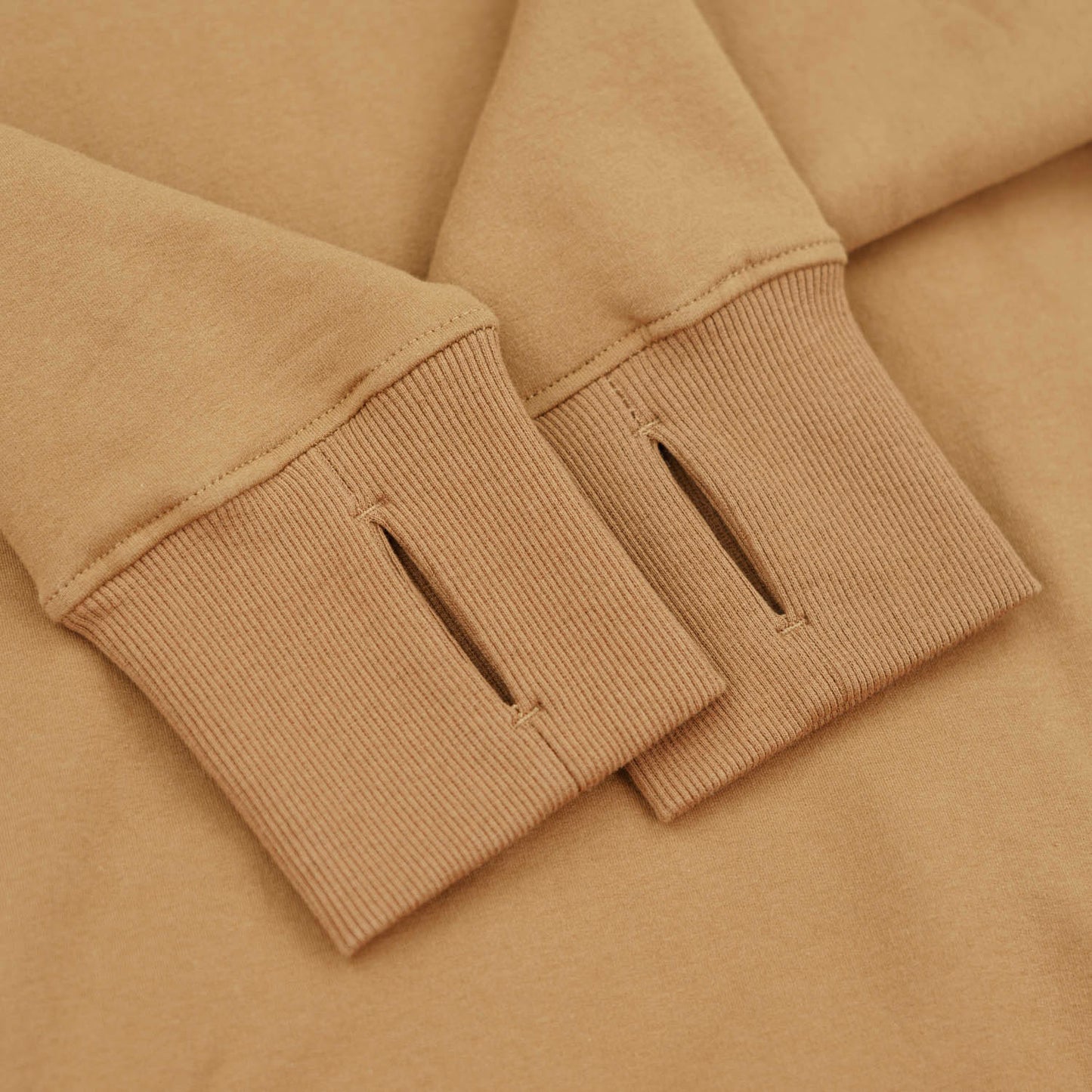 Kora Long Hoodie Caramel - Velora