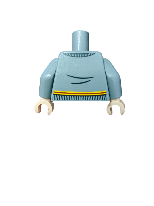 LEGO PRELOVED Minifigure Torso, Harry Potter Gryffindor DB Gray - UB1447 - Velora Luxury Fashion