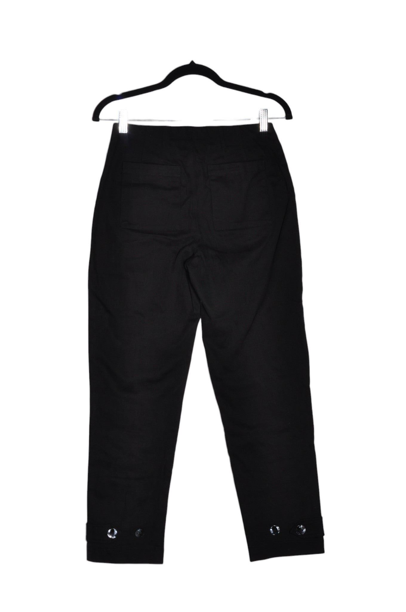 LIVOM Women Cargo Pants Regular fit in Black - 4 - Velora Luxury Fashion