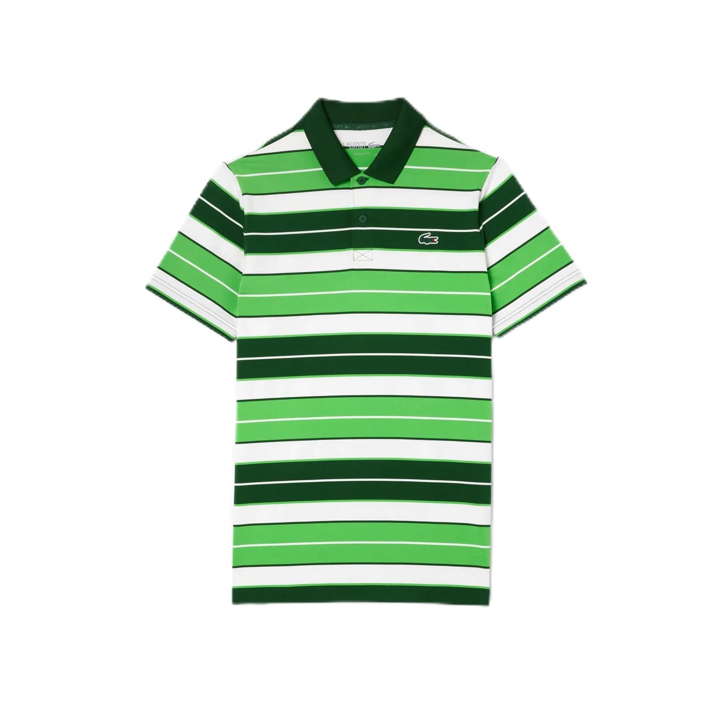 Lacoste Mens Short Sleeve Regular Fit Golf Polo Sorrel/Flour-Green S - Velora Luxury Fashion